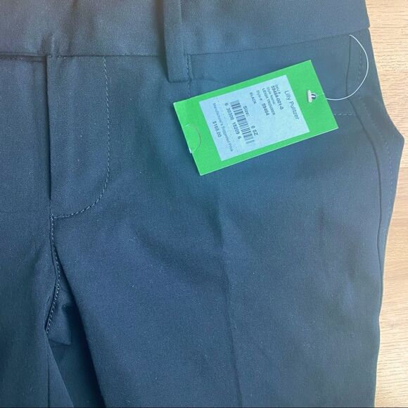 Lilly Pulitzer Leigh Trouser Pants Black Sz 0 NWT - Picture 7 of 10